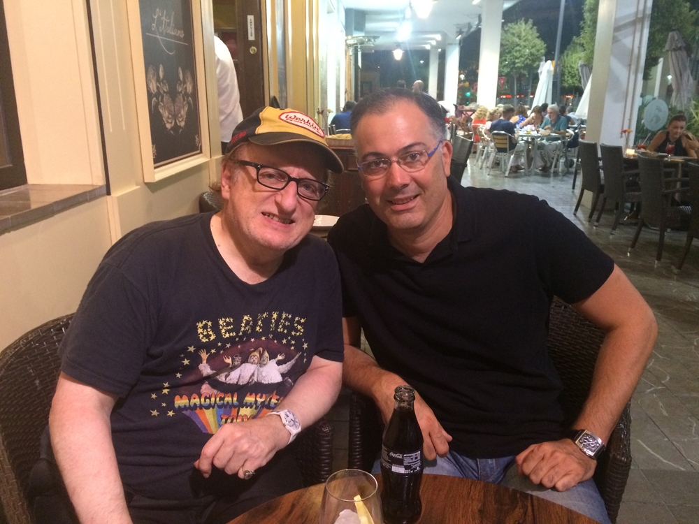 con Javier Burruchada con Javier Burruchada