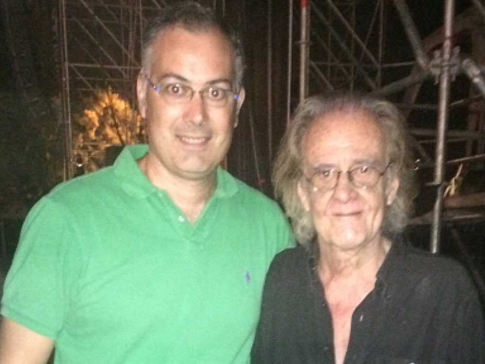 con Luis Eduardo Aute con Luis Eduardo Aute