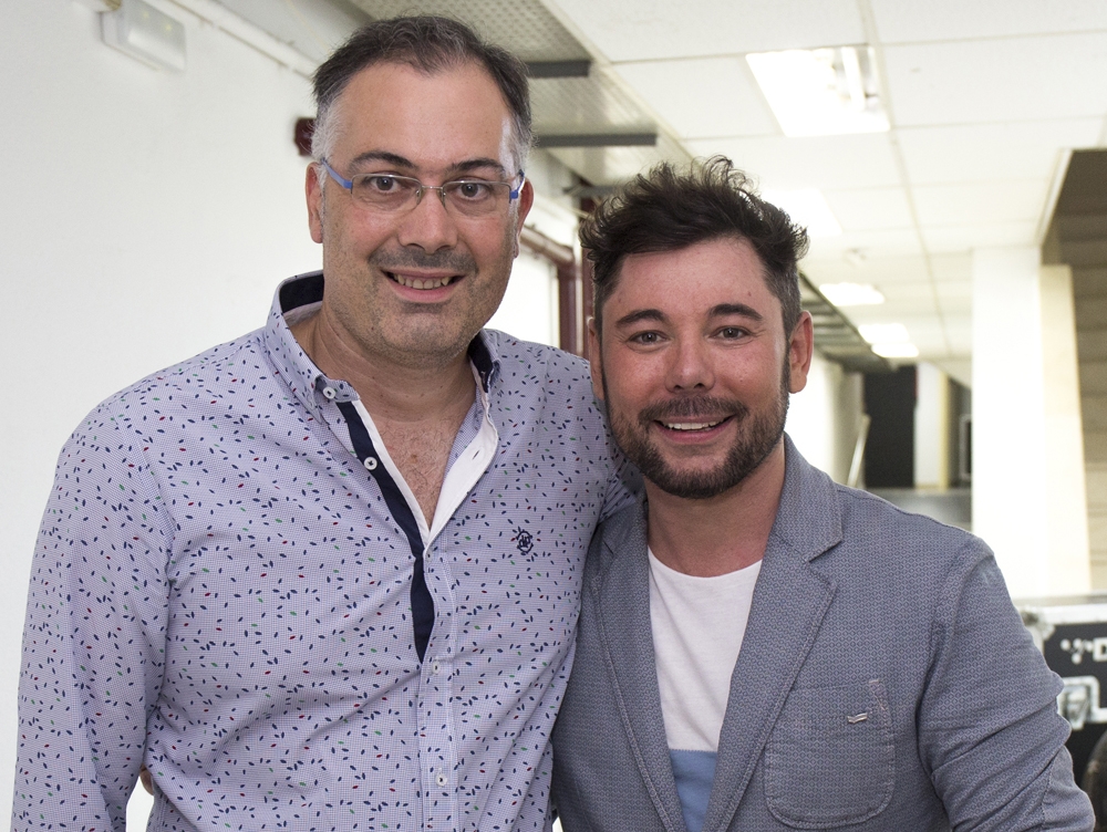 con Miguel Poveda con Miguel Poveda