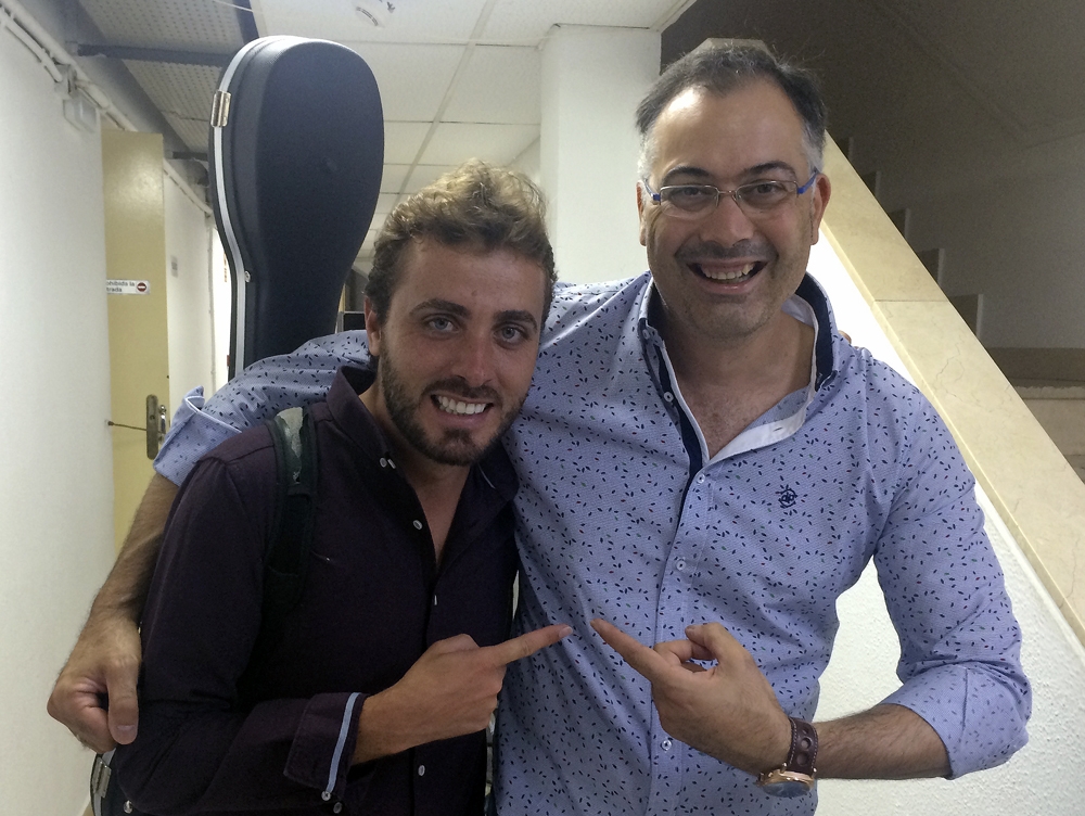 con Jesús Guerrero con Jesús Guerrero